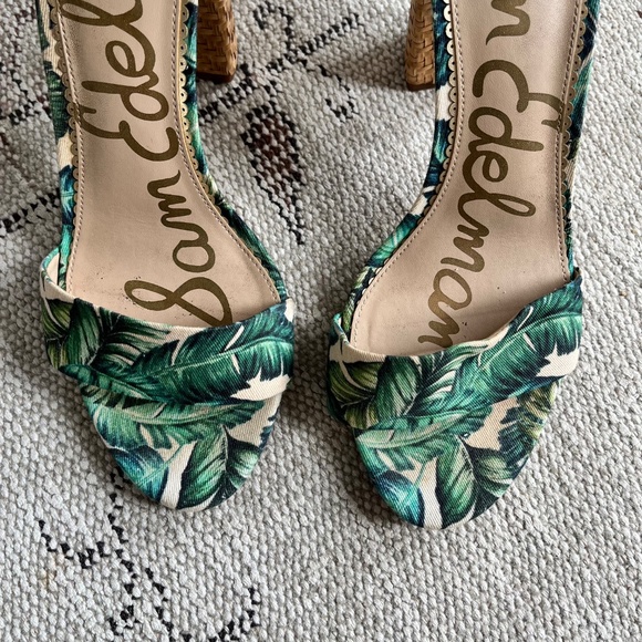 Sam Edelman Palm Block Heels - Picture 5 of 8